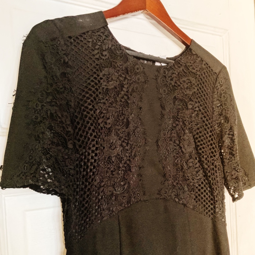 Made for Impulse - Above Knee Black Lace Dress